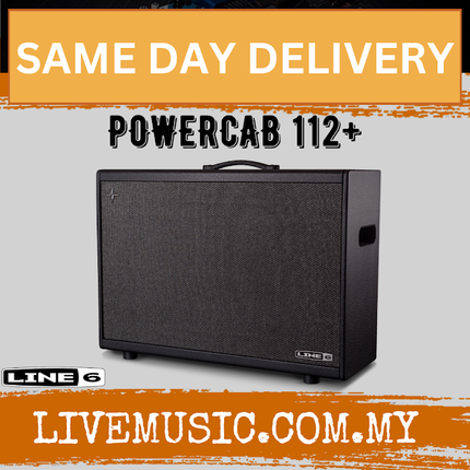 Line 6 Powercab 112 Plus Active Guitar Speaker (POWERCAB112+ POWERCAB-112+)