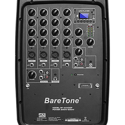 Baretone AM400P Compact All-In-One 400W PA System With USB/Bluetooth ( AM-400P AM 400P )