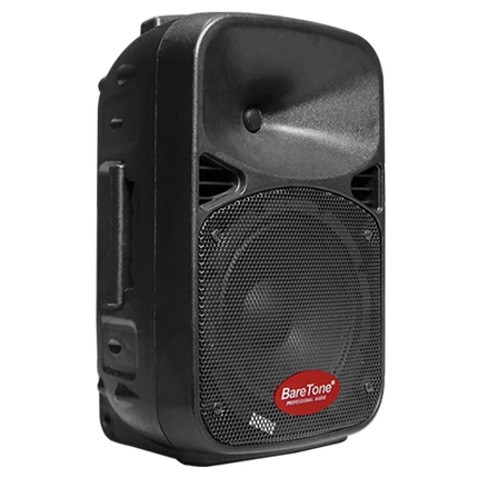 Baretone MAX8EB 8" Portable Speaker with Two UHF Wireless Microphone ( MAX-8EB MAX 8EB )
