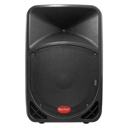 Baretone BT-3H1515BWR 15" Portable Speaker With Two Handheld Wireless Mic ( BT 3H1515BWR BT3H1515BWR )