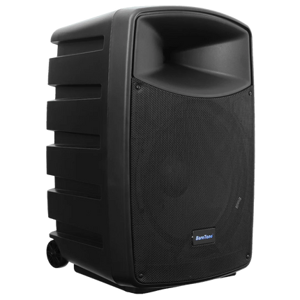 Baretone MAX12HB 12" Portable Speaker with Two UHF Wireless Microphone ( MAX-12HB MAX 12HB )