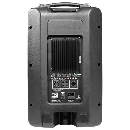 Baretone MAX10H 10" Portable Speaker With Two Handheld Wireless Mic ( MAX-10H MAX 10H )