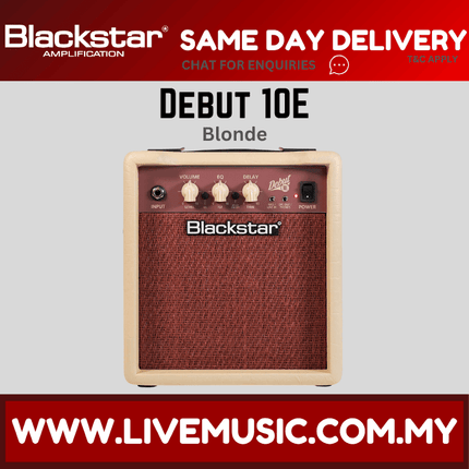 BLACKSTAR DEBUT 10E 10-watt Electric Guitar Combo Amplifier - Blonde ( DEBUT10E )