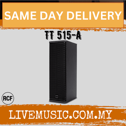 RCF TT 515-A Dual 5" 2000w Active 2-Way Speaker - Each / Pair ( TT 515 A / TT 515A / TT515-A )