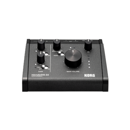 Korg microAUDIO 722 Professional High-Definition Compact Desktop Audio System