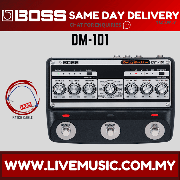 Boss DM-101 Delay Machine Effect Pedal ( DM101 / DM 101 )