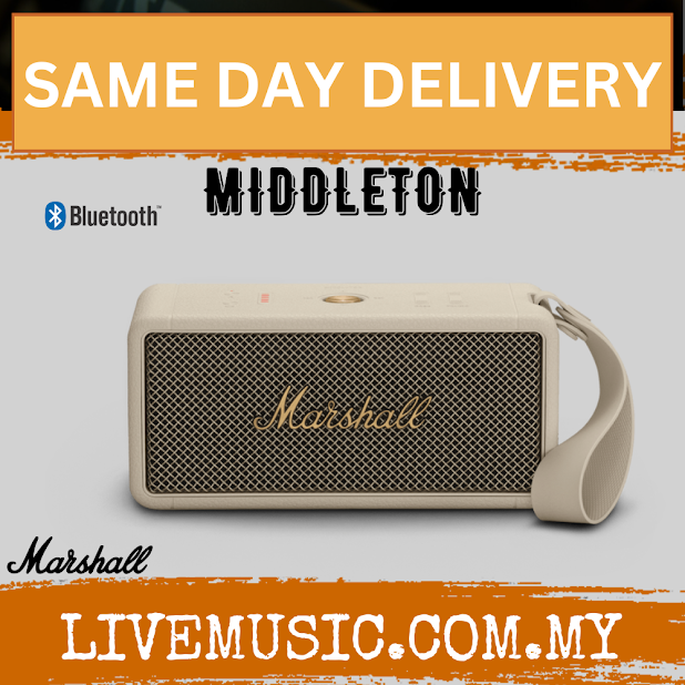 Marshall CE Middleton Portable Bluetooth Speaker -Cream