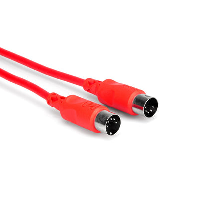 Hosa MID-310RD MIDI Cable, 10ft - Red (MID310RD/MID 310)