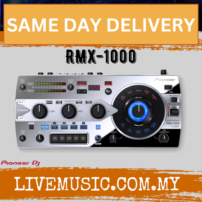 Pioneer DJ RMX-1000 Performance Effects System - White / Black / Platinum (RMX1000/RMX 1000)