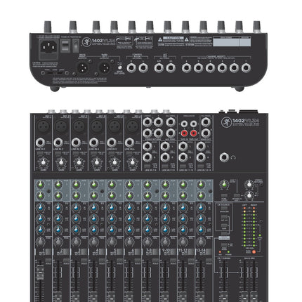 Mackie 1402VLZ4 14 Channel Mixer Analog Compact Mixers With Onyx (1402 VLZ4/1402-VLZ4)