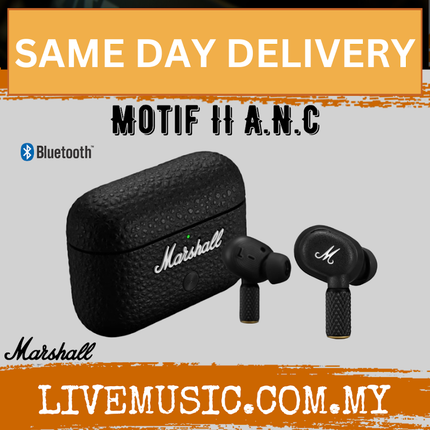 Marshall CE Motif ii ANC Wireless Bluetooth Earphone ( MOTIFIIANC MOTIF-II ANC )
