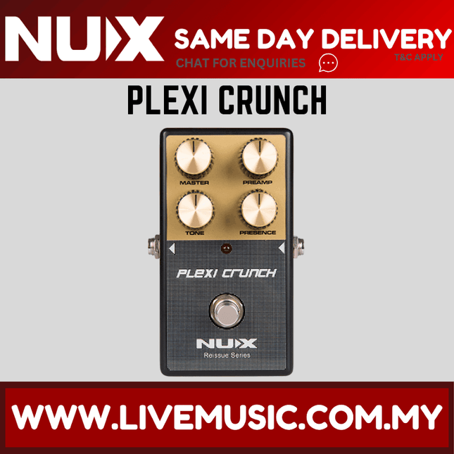 NUX Reissue Series Plexi Crunch Effects Pedal