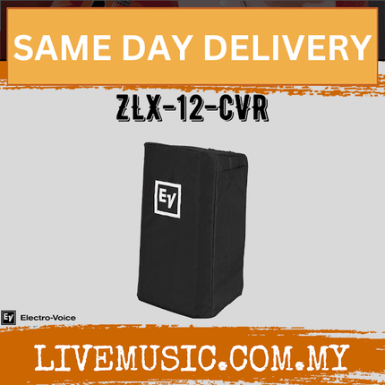 Electro-Voice ZLX-12-CVR Padded Cover for ZLX-12 Two-Way Passive Loudspeaker ( ZLX12CVR / ZLX 12 CVR )