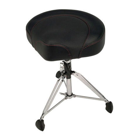 Gibraltar 9608-2T 2-Tone Compact Saddle Seat Drum Throne (9608 2T)