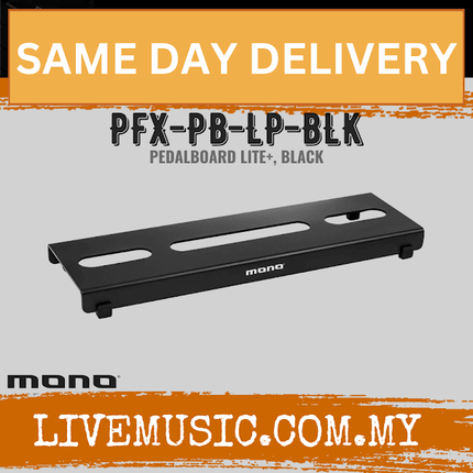 Mono Pedalboard Lite Plus - Black (PFX-PB-LP-BLK)