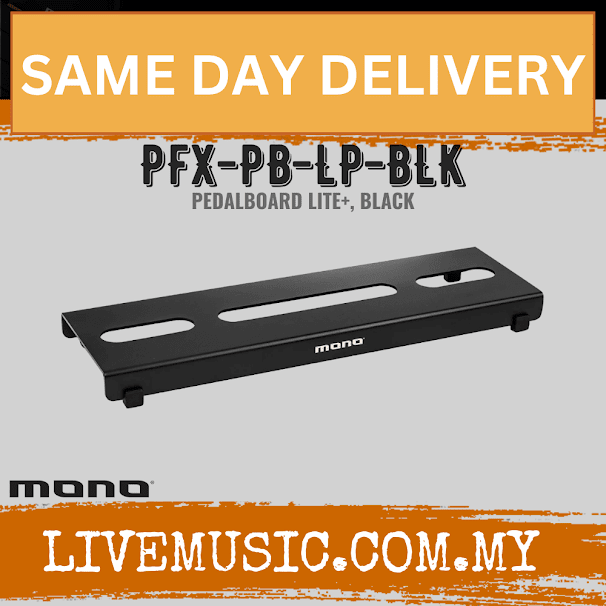 Mono Pedalboard Lite Plus - Black (PFX-PB-LP-BLK)