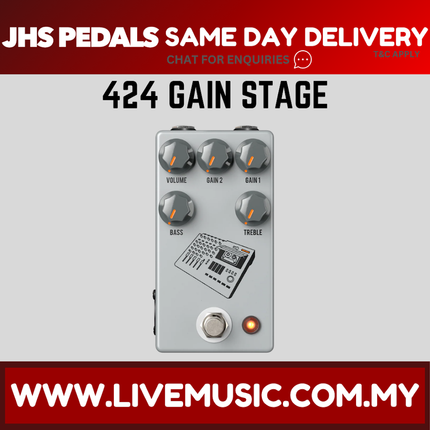 JHS 424 Gain Stage Preamp Distortion Overdrive