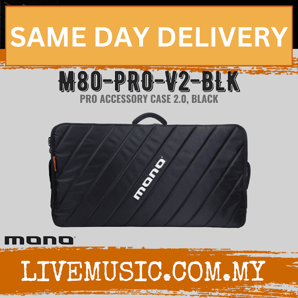Mono M80 Pro Version 2.0 Accessory Case - Black (M80-PRO-V2-BLK)