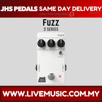 JHS 3 Series Fuzz Guitar Effects Pedal