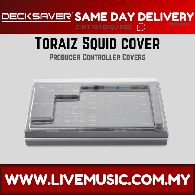 Decksaver DS-PC-SQUID PIONEER DJ Toraiz Squid Cover ( DS PC SQUID DSPCSQUID )