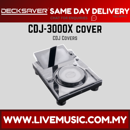 Decksaver DS-PC-CDJ3000X Alphatheta CDJ-3000X Cover - ( DS PC CDJ3000X DSPCCDJ3000X )