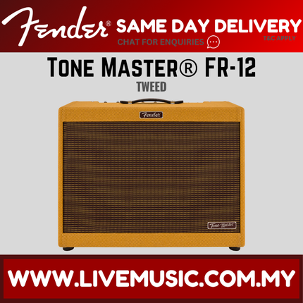 Fender Tone Master FR-12 Guitar Amplifier, Tweed ( FR12 FR 12 )