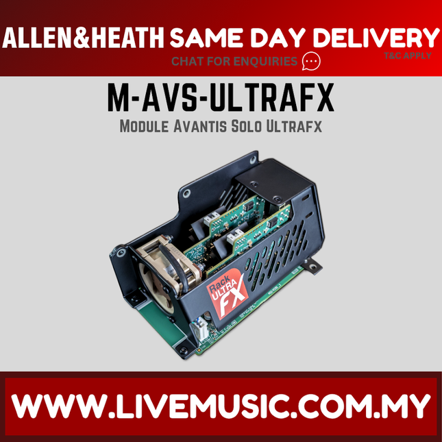 Allen & Heath M-AVS-ULTRAFX Module & Processing Card Avantis Solo UltraFX ( MAVSULTRAFX )