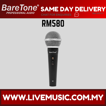 Baretone RM580 Professional Vocal Microphone ( RM-580 RM 580 )