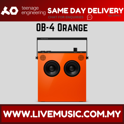 Teenage Engineering OB-4 Magic Radio Portable Speaker - Orange ( OB4 OB 4 )