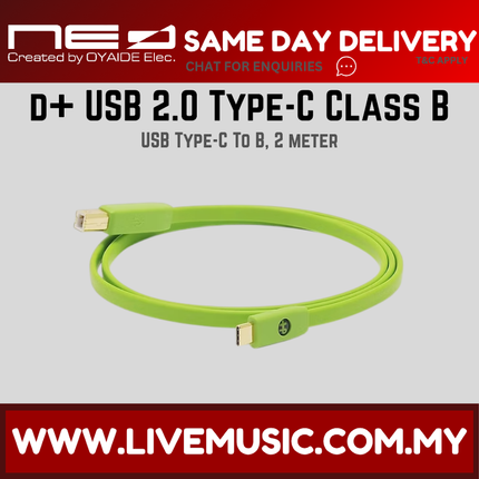 Neo by OYAIDE D+_BUSB-CB_2M d+ USB 2.0 Type-C Class B / 2.0m ( D+BUSBCB2M )