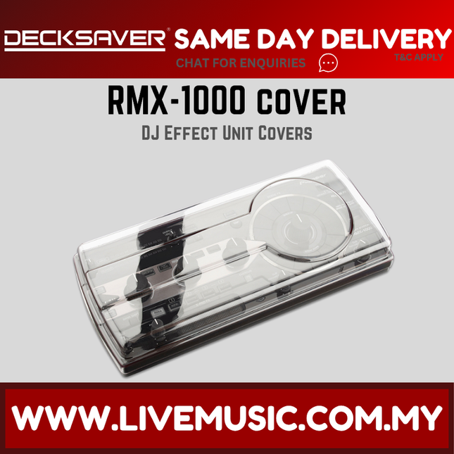 Decksaver DS-PC-RMX1000 Pioneer Dj RMX-1000 Cover ( DS PC RMX1000 DSPCRMX1000 )