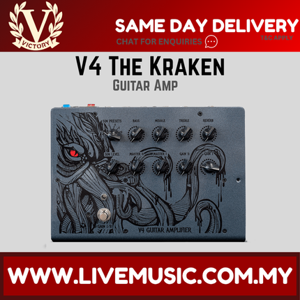 Victory V4 The Kraken Guitar Amp Pedal