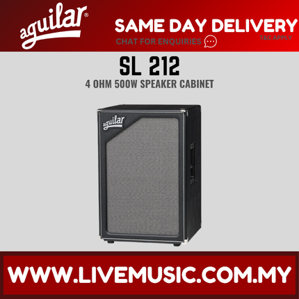 Aguilar SL 212 500W Speaker Cabinet, 4 ohm