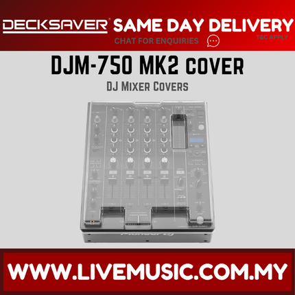 DECKSAVER DS-PC-DJM750MK2 PIONEER DJ DJM-750MK2 Cover ( DS PC DJM750MK2 DSPCDJM750MK2 )