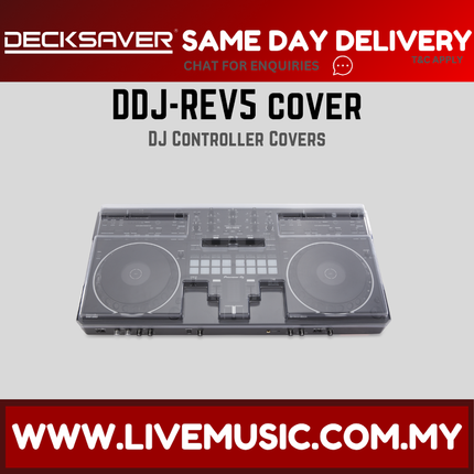 Decksaver DS-PC-DDJREV5 Pioneer Dj DDJ-REV5 Cover - ( DS PC DDJREV5 DSPCDDJREV5 )