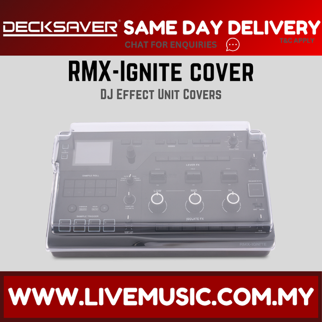 Decksaver DS-PC-RMXIGNITE AlphaTheta RMX-Ignite Cover ( DS PC RMXIGNITE DSPCRMXIGNITE )