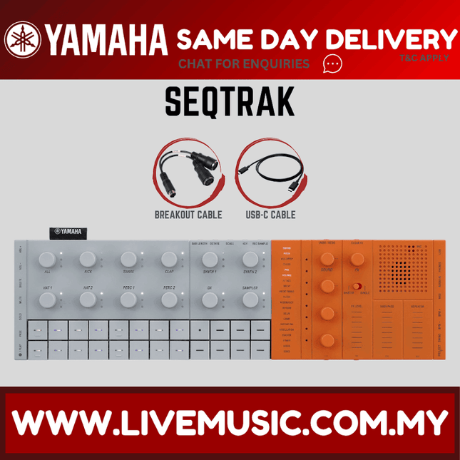 Yamaha Seqtrak Mobile Music Ideastation - Orange