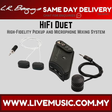 LR Baggs HiFi Duet High-Fidelity Pickup and Microphone Mixing System