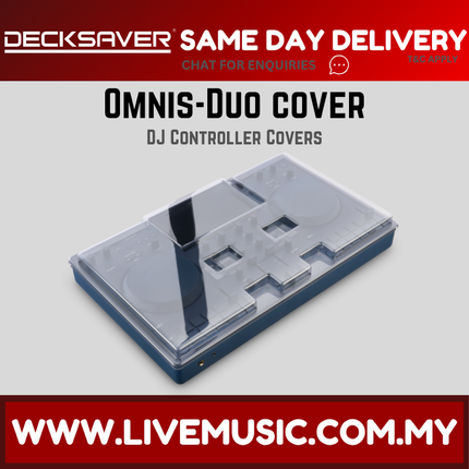 Decksaver DS-PC-OMNISDUO AlphaTheta Omnis-Duo Cover ( DS PC OMNISDUO DSPCOMNISDUO )