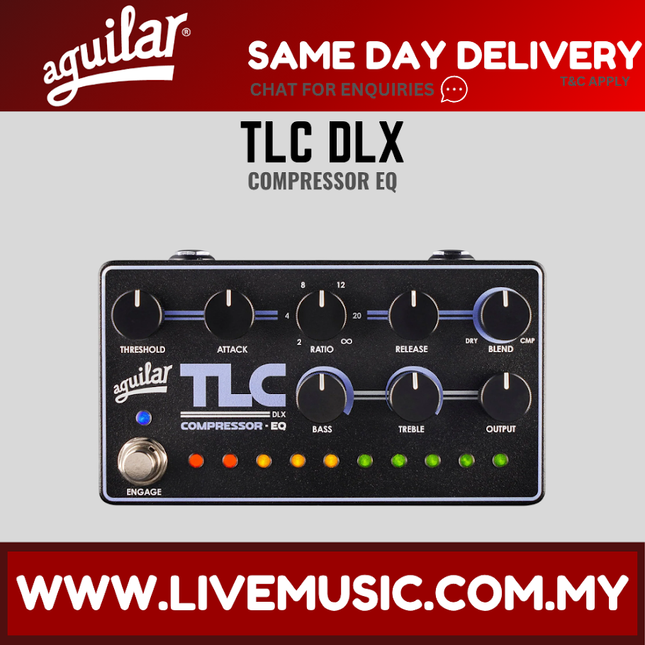 Aguilar TLC Bass Compressor DLX EQ Pedal