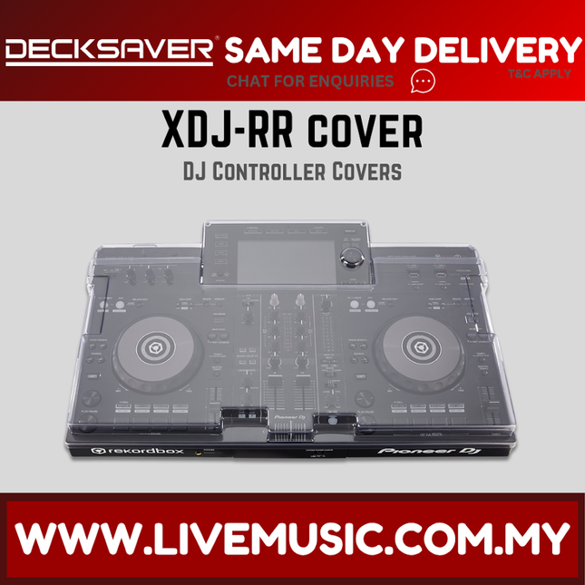 Decksaver DS-PC-XDJRR Polycarbonate Cover for Pioneer XDJ-RR ( DSPCXDJRR DS PC XDJRR )