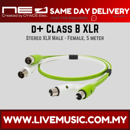 Neo by OYAIDE D+_STEREOXLR-FM_5M d+ XLR Class B / 5.0m ( D+STEREOXLRFM )