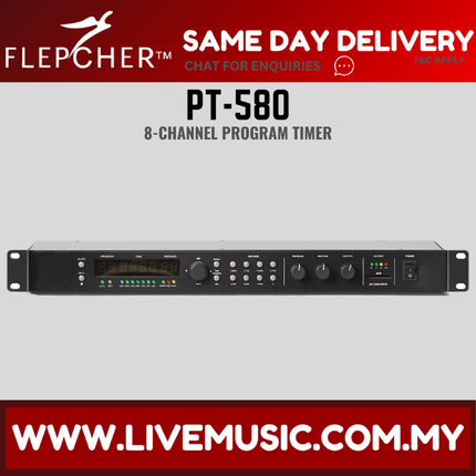 FLEPCHER PT-580 8 Channel Program Timer ( PT580 PT 580 )