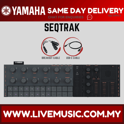 Yamaha Seqtrak Mobile Music Ideastation - Black