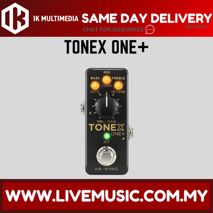 IK Multimedia TONEX ONE+ Amp Pedal