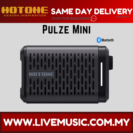 Hotone Pulze Mini BT Modeling Amplifier, Black Edition ( PulzeMini )