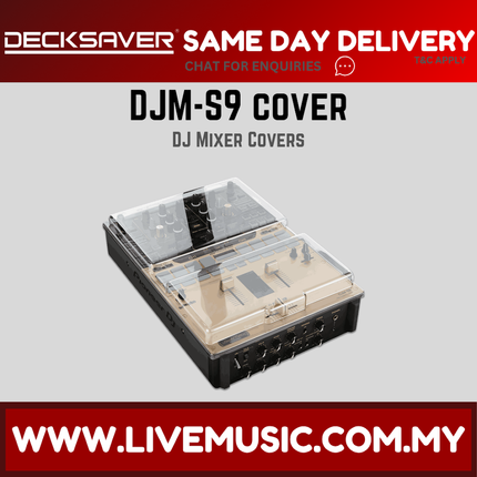 Decksaver DS-PC-DJMS9 Polycarbonate Cover for Pioneer DJM-S9 ( DS PC DJMS9 DSPCDJMS9 )