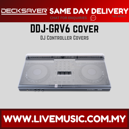 Decksaver DS-PC-DDJGRV6 AlphaTheta DDJ-GRV6 Cover ( DS PC DDJGRV6 DSPCDDJGRV6 )