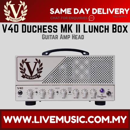 Victory V40 The Duchess MKII Lunchbox Amplifier Head