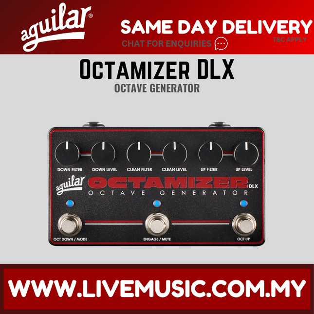 Aguilar Octamizer DLX Analog Bass Octave Pedal